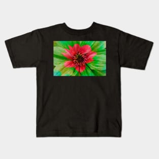 Dahlia, Dahlia, abstract, colorful, flower, bloom Kids T-Shirt